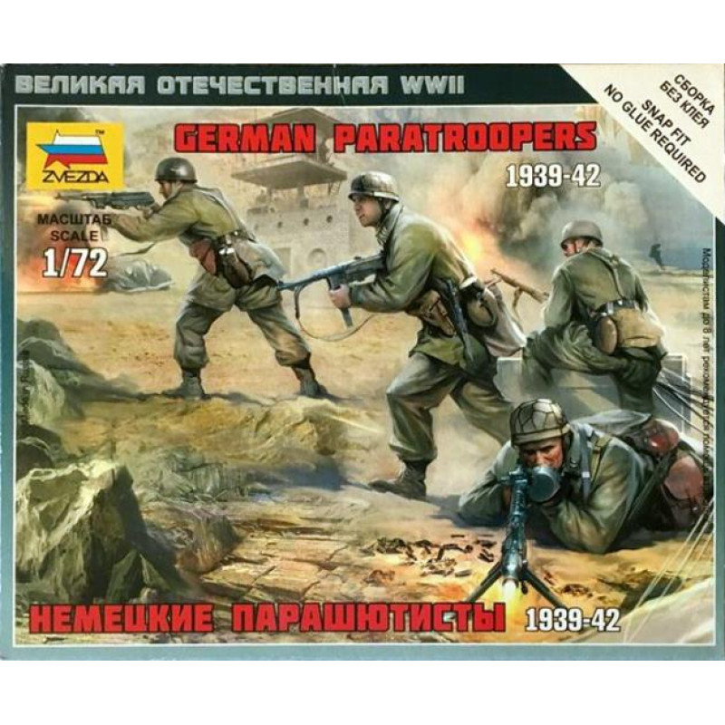 1/72 German Paratrupers 1939-1942