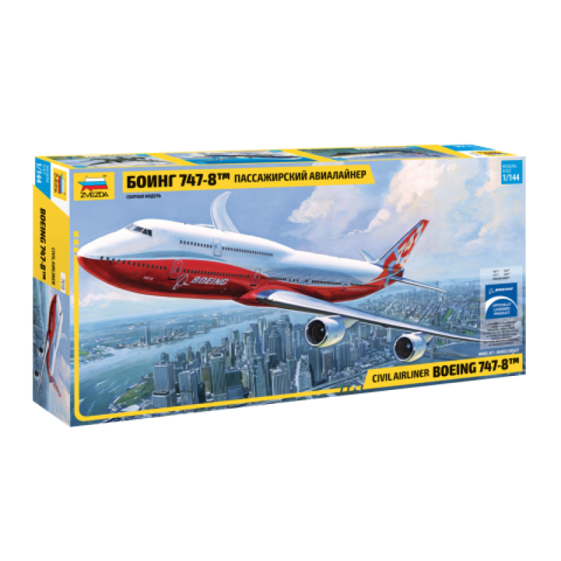 1/144 Civil airliner Boeing 747-800