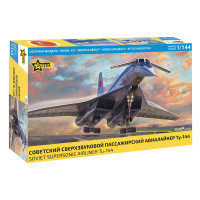 1:144 Soviet Supersonic Civilian Airliner Tu-144 1:144 Soviet Supersonic Civilian Airliner Tu-144